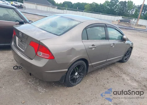 2006 Honda Civic Lx из США, поврежденный, VIN 1HGFA16586L136532